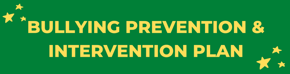 bullying prevention and intervention plan